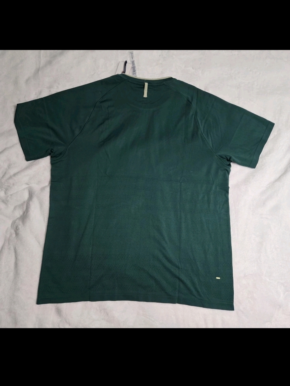 Fila Tennis Center Court Ace  Seamless Crew Green Shirt Men's XL $85 NWT - Picture 4 of 7